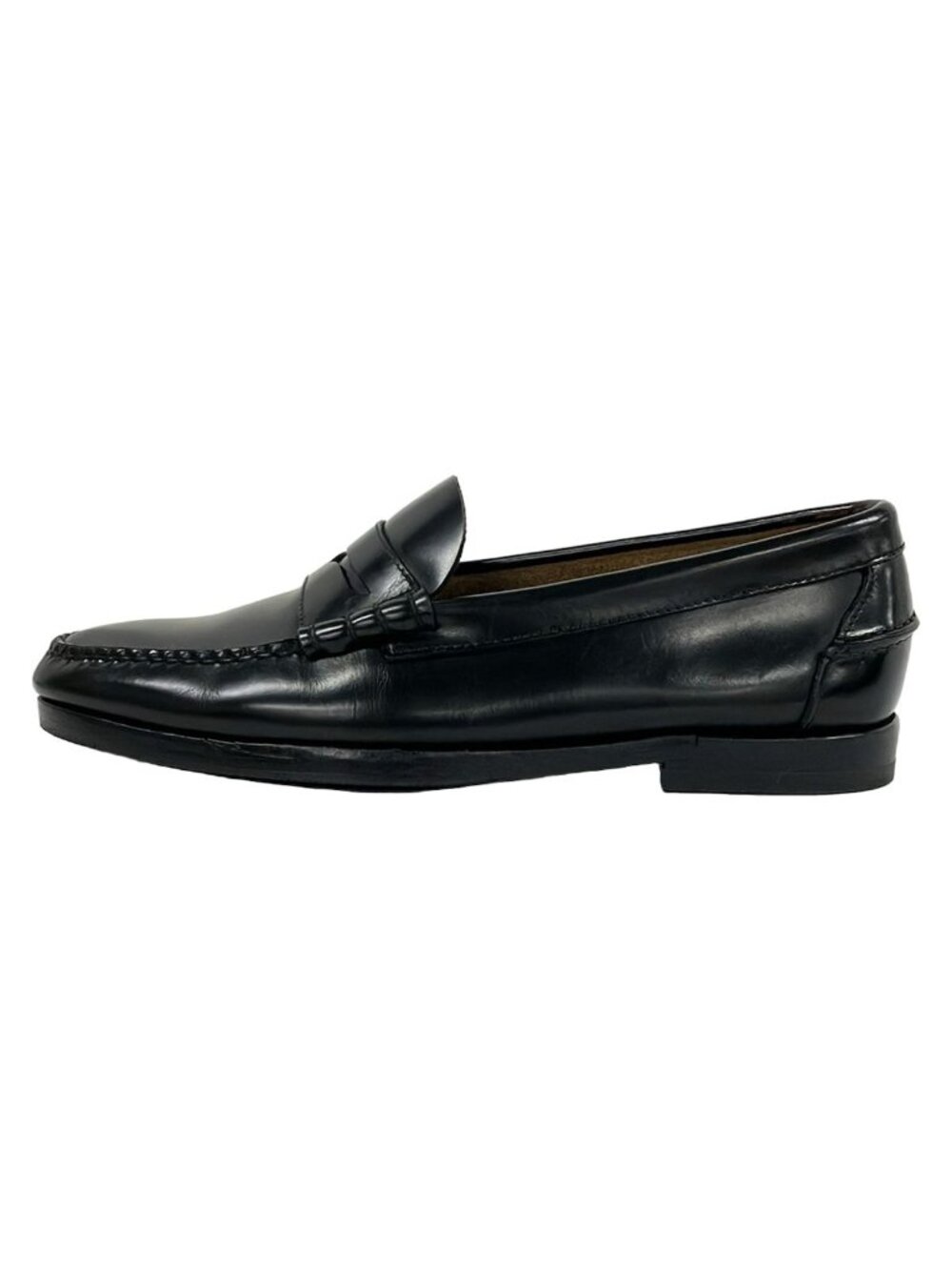 Prada Loafers Black Leather 7